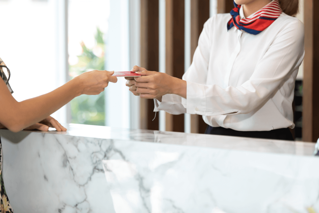 hotel check in