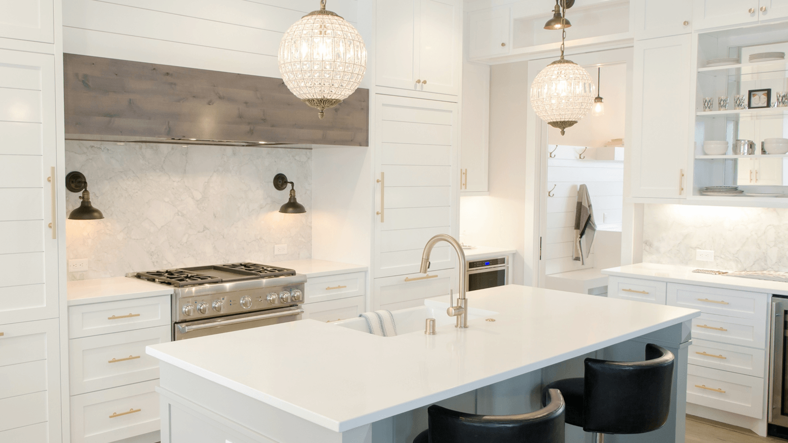 white kitchen