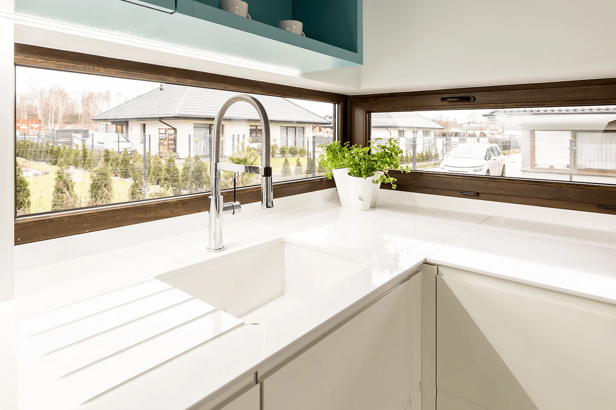 white kitchen