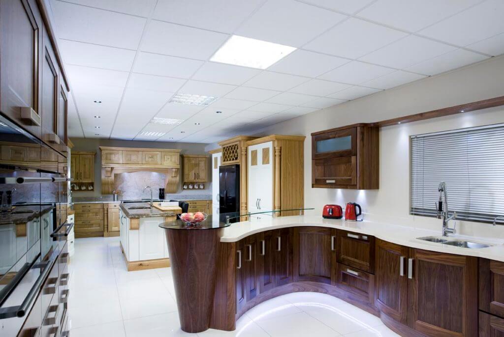 brown kitchen