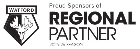 proud sponsors of watford regonal partner badge